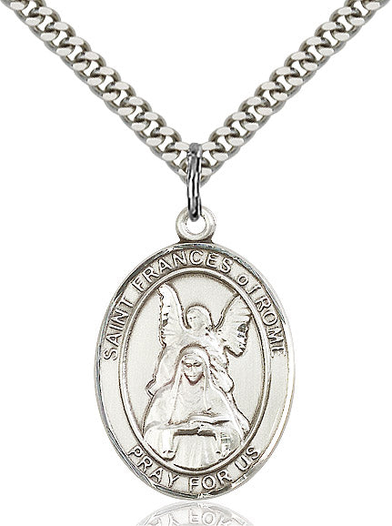 Bliss St Frances of Rome Catholic Patron Saint Medal