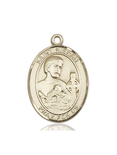 St. Kieran Medal, 14kt gold, Bliss Manufacturing