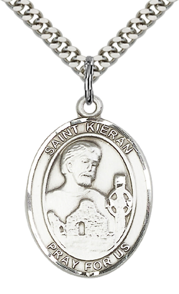 Bliss St Kieran Catholic Patron Saint Medal