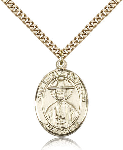 Bliss St Andrew Kim Taegon Catholic Patron Saint Medal