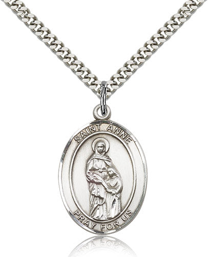 Bliss St Anne Catholic Patron Saint Medal