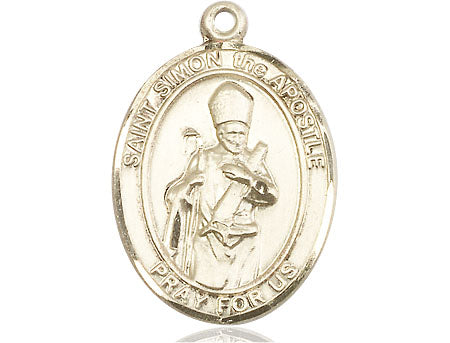 Bliss St Simon the Apostle Catholic Saint Medal