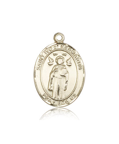 Bliss St Ivo of Kelmartin Catholic Saint Medal