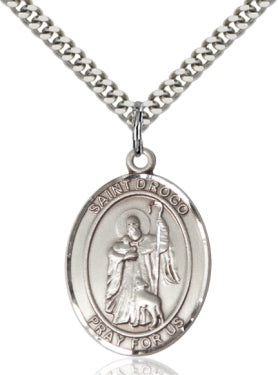 Bliss St Drogo Catholic Patron Saint Medal