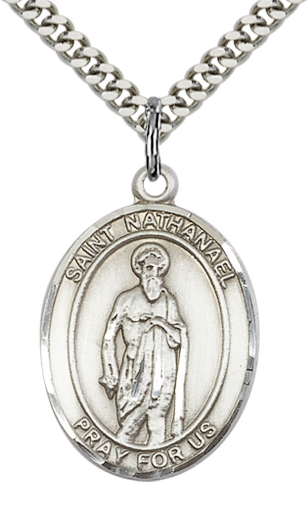 Bliss St Nathanael Catholic Saint Medal