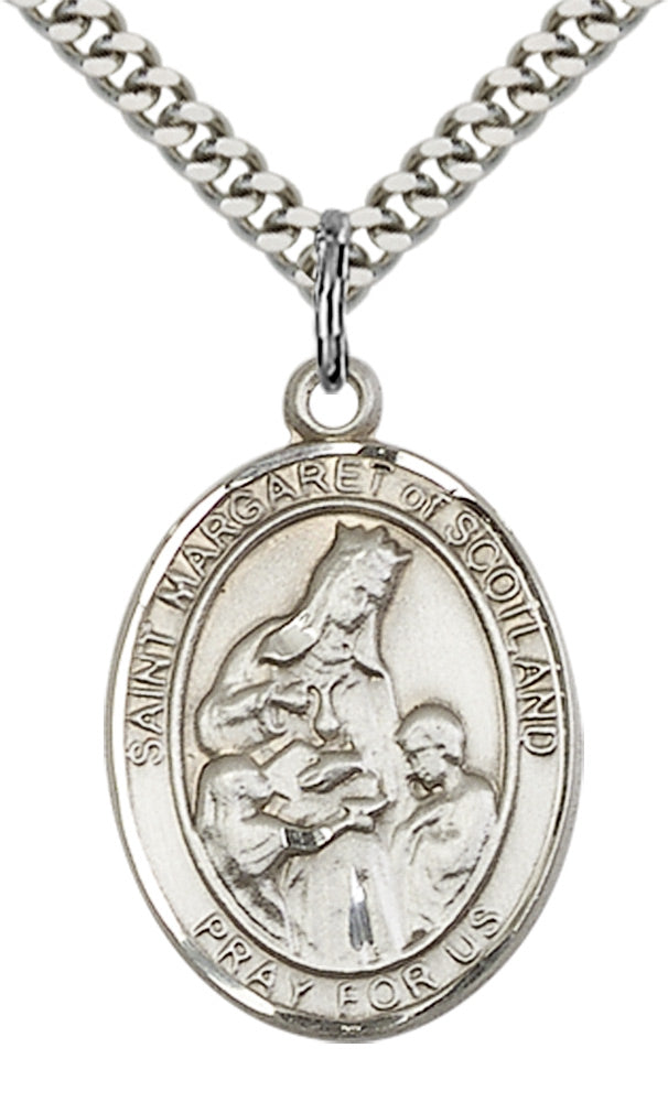 Bliss St Margaret of Scotland Catholic Patron Saint Medal