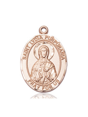 Bliss St Lydia Purpuraria Catholic Patron Saint Medal