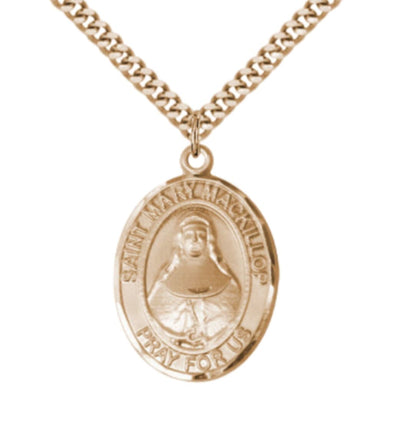 Gold-filled St Mary Mackillop Catholic Patron Saint Large Size, Bliss Manufacturing