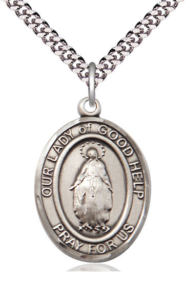 Bliss Our Lady Of Good Help Catholic Patron Saint Medal