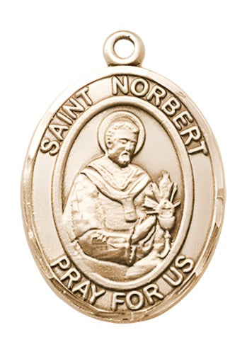 Bliss St Norbert of Xanten Catholic Saint Medal