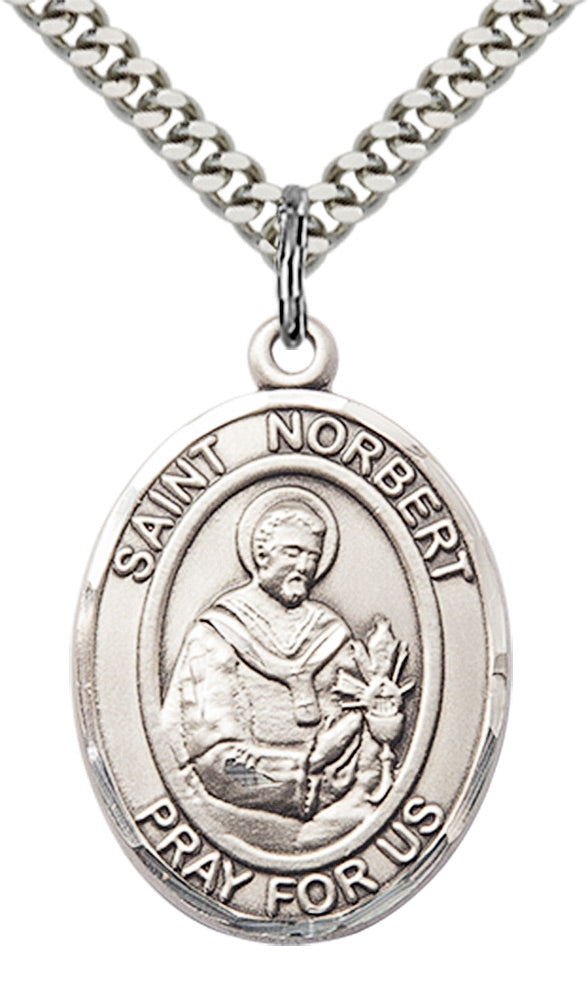 Bliss St Norbert of Xanten Catholic Saint Medal