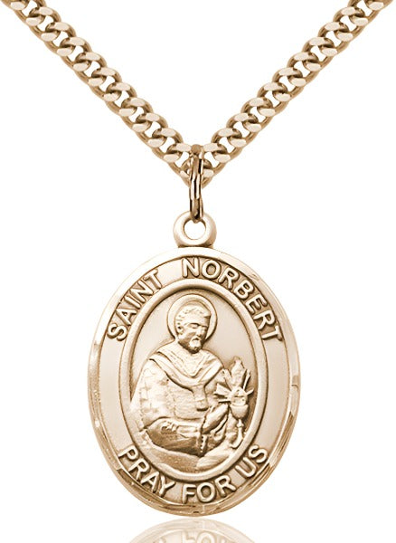 Bliss St Norbert of Xanten Catholic Saint Medal