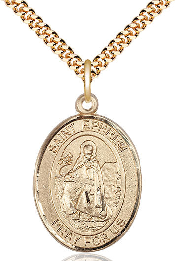 Bliss St Ephrem Catholic Patron Saint Medal