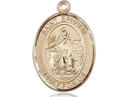 Bliss St Ephrem Catholic Patron Saint Medal