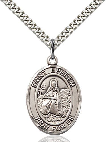 Bliss St Ephrem Catholic Patron Saint Medal