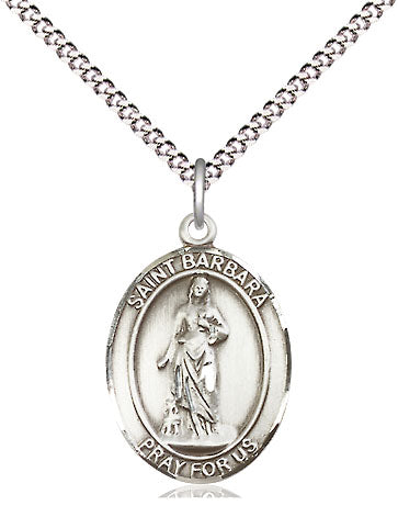 Bliss St Barbara Catholic Patron Saint Medal