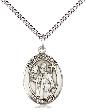 Bliss St Boniface Catholic Patron Saint Medal