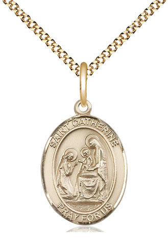 Bliss St Catherine of Siena Catholic Patron Saint Medal