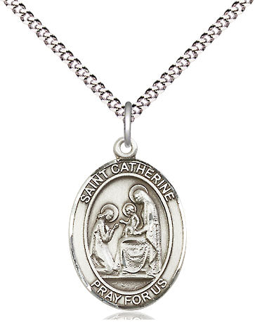 Bliss St Catherine of Siena Catholic Patron Saint Medal