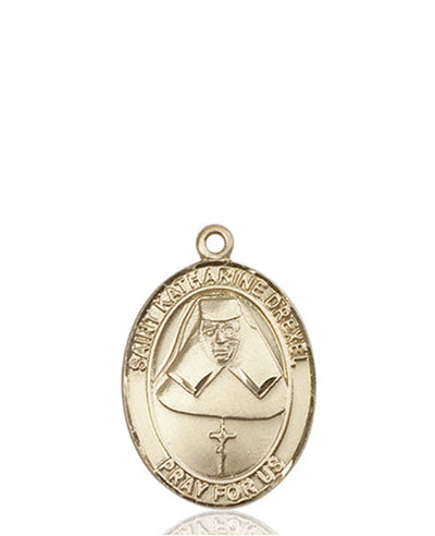St. Katharine Drexel Medal, 14kt gold, Bliss Manufacturing