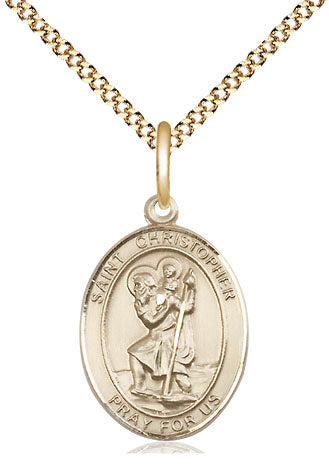 Bliss St Christopher Catholic Patron Saint Medal