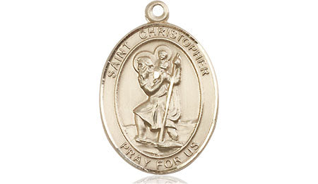 Bliss St Christopher Catholic Patron Saint Medal