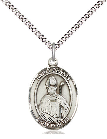 Bliss St Dennis Catholic Patron Saint Medal