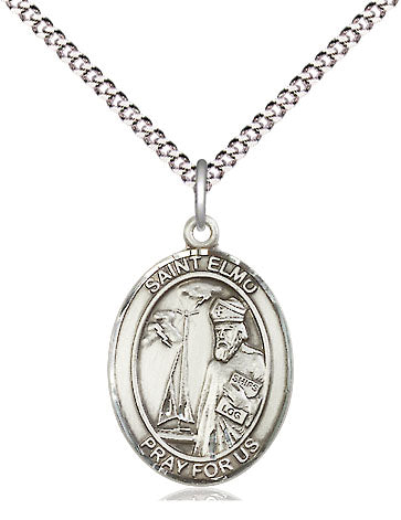 Bliss St Elmo Catholic Patron Saint Medal