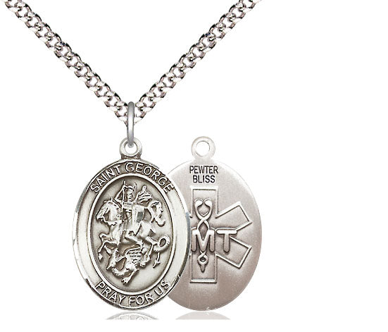 Bliss St George EMT Catholic Patron Saint Medal