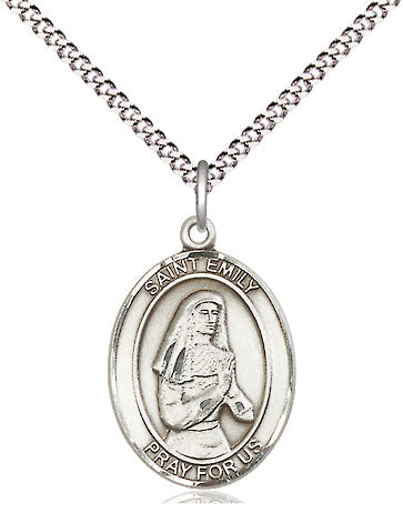 Bliss St Emily de Vialar Catholic Patron Saint Medal