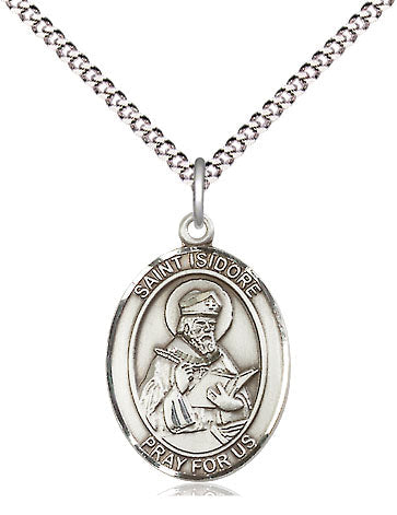 Bliss St Isidore of Seville Catholic Saint Medal