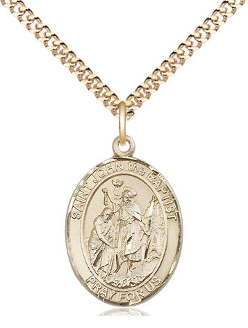 Bliss St John the Baptist Catholic Patron Saint Medal