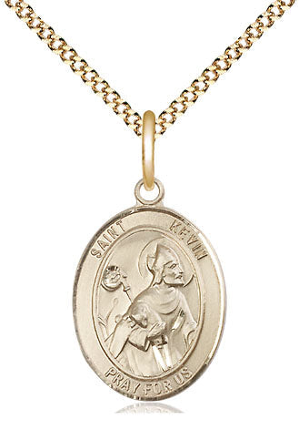 Bliss St Kevin Catholic Patron Saint Medal