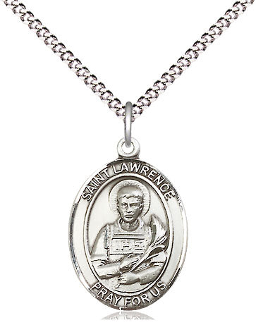 Bliss St Lawrence Catholic Patron Saint Medal