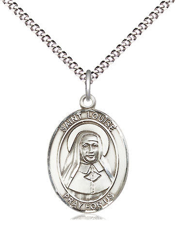 Bliss St Louise de Marillac Catholic Patron Saint Medal