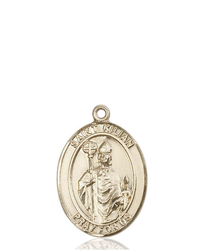 St. Kilian Medal, 14kt gold, Bliss Manufacturing