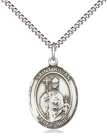 Bliss St Kilian Catholic Patron Saint Medal