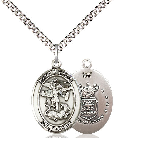 Bliss St Michael Air Force Catholic Patron Saint Medal