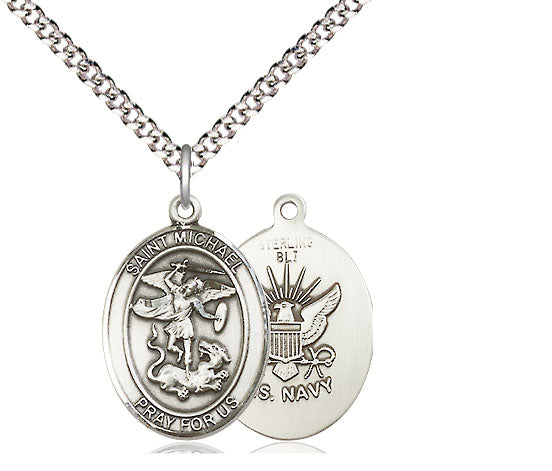 Bliss St Michael Navy Catholic Patron Saint Medal