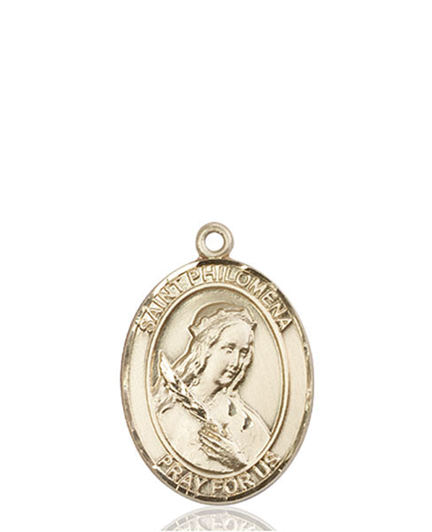 Bliss St Philomena Catholic Saint Medal