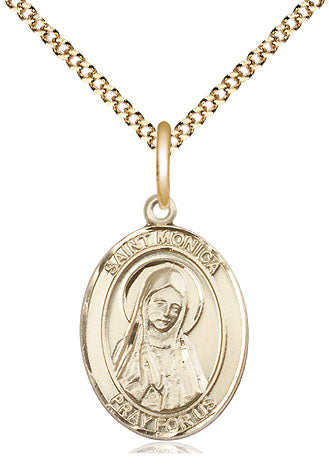 Bliss St Monica Catholic Patron Saint Medal