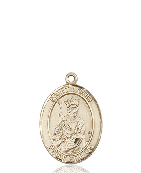 Bliss St Louis IX of France Catholic Patron Saint Medal