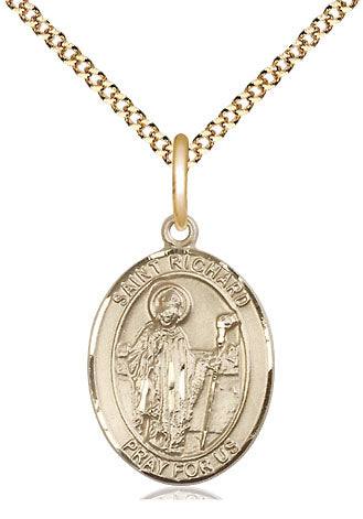 Bliss St Richard Catholic Saint Medal