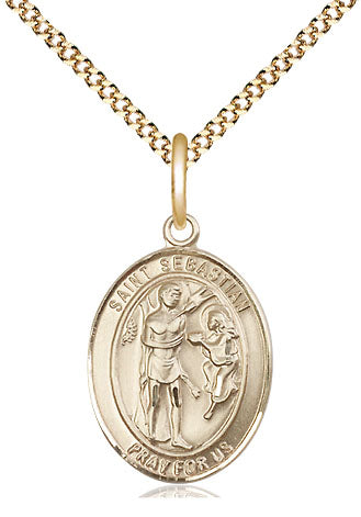 Bliss St Sebastian Catholic Saint Medal