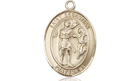 Bliss St Sebastian Catholic Saint Medal