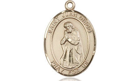 Bliss St Juan Diego Catholic Patron Saint Medal