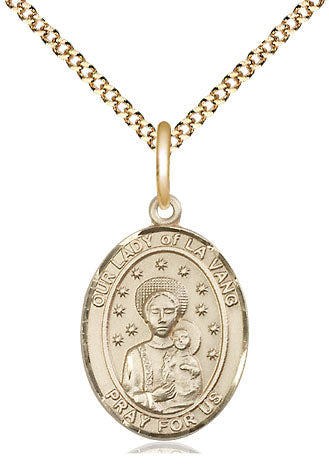 Bliss Our Lady of la Vang Catholic Patron Saint Medal