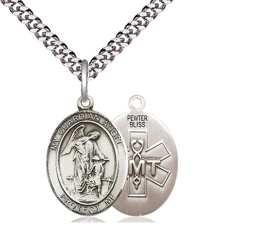 Bliss Guardian Angel EMT Catholic Patron Saint Medal