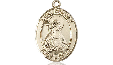 Bliss St Bridget of Sweden Catholic Patron Saint Medal