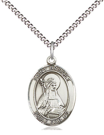 Bliss St Bridget of Sweden Catholic Patron Saint Medal